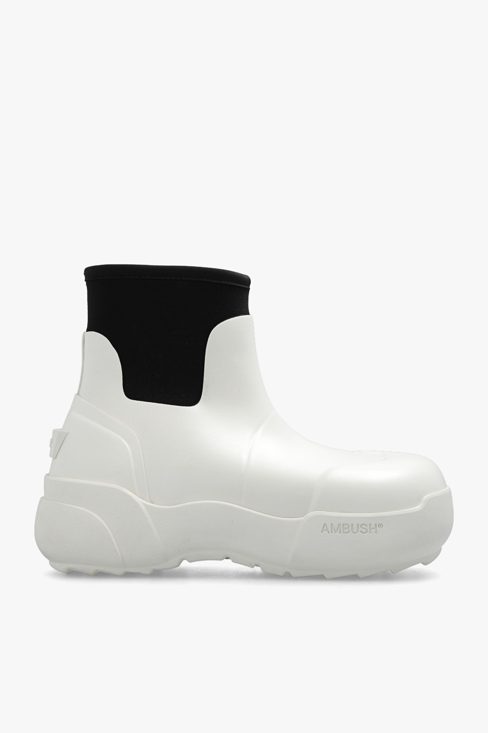 Cream rain boots sale